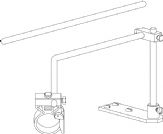 EXTENDABLE NOZZLE SUPPORT SYSTEM