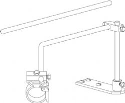 EXTENDABLE NOZZLE SUPPORT SYSTEM